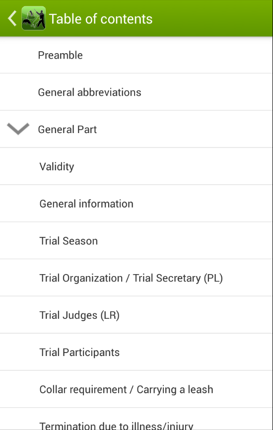 Rule Book 2012 Screen 3