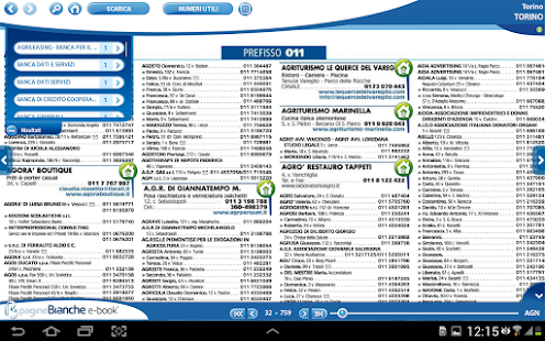 PagineBianche e-book Screenshots 2