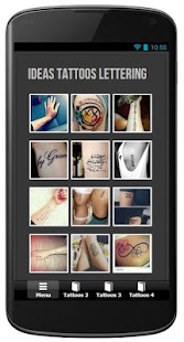 Tattoo Písmo - náhled