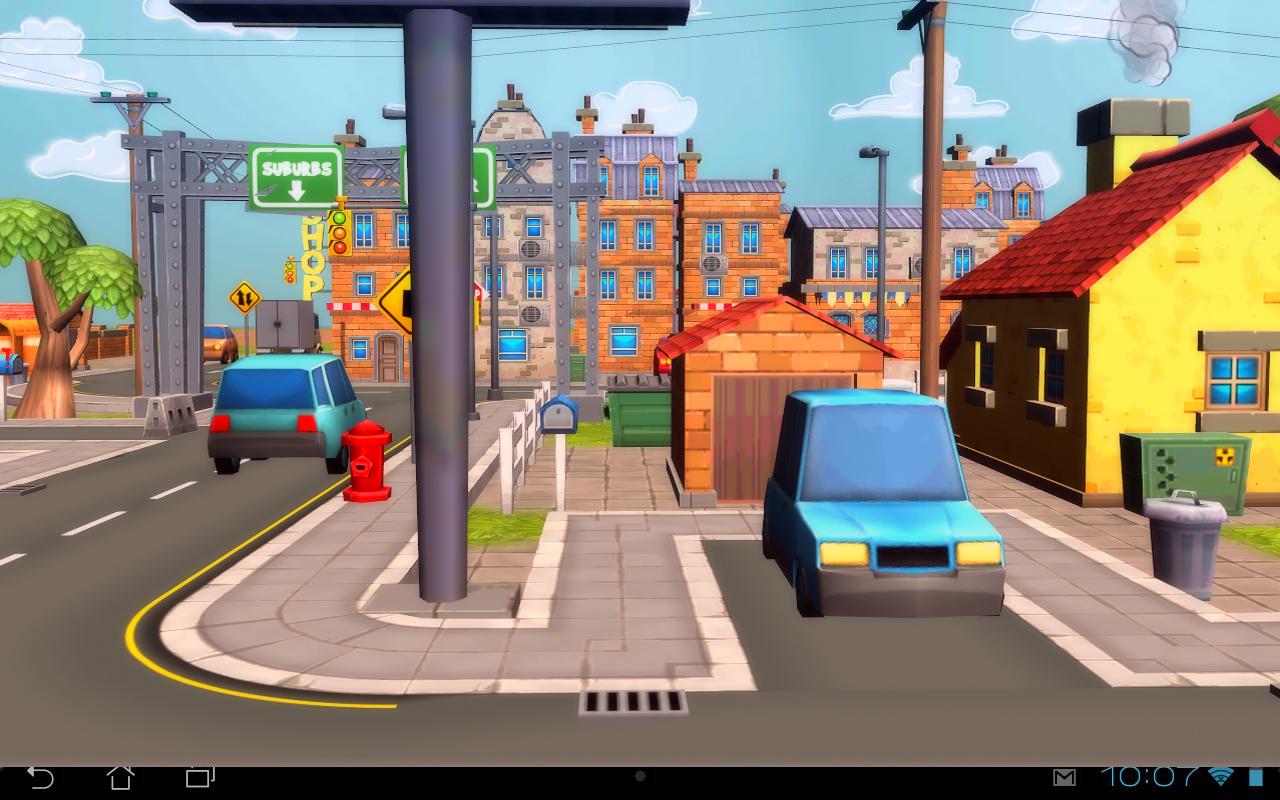 Cartoon City 3D Live Wallpaper Apl Android Di Google Play