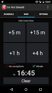 Do Not Disturb – Do not disturb, automatically silence the phone based