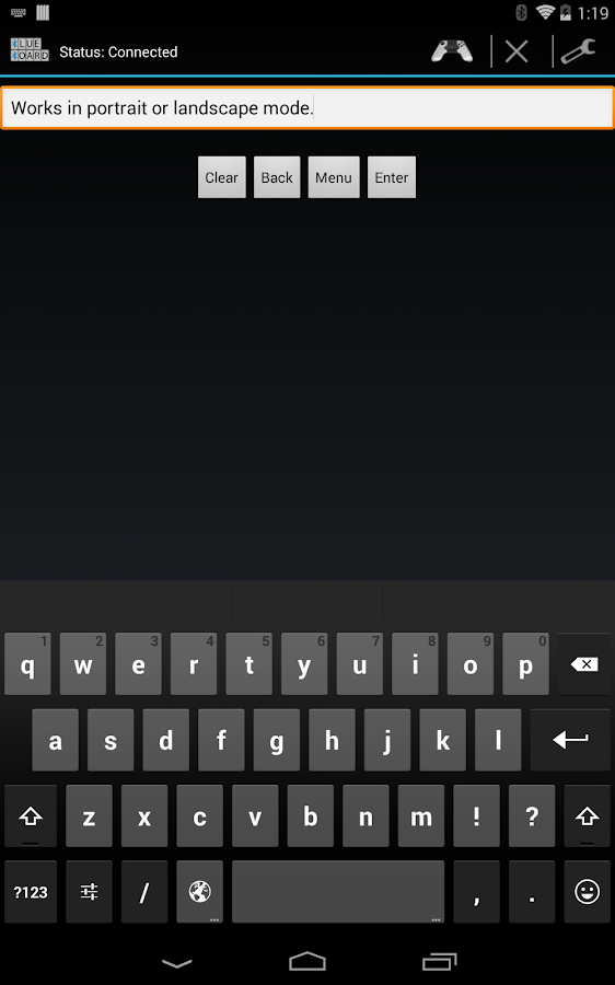 Blue Board - screenshot