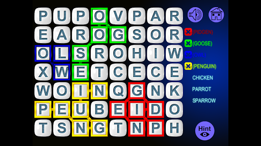 WORD search Swipe Words Puzzle