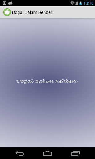 Doğal Bakım Rehberi