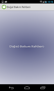 Free Doğal Bakım Rehberi APK for Android