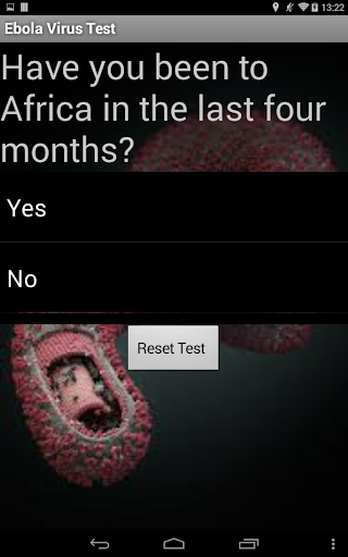 Ebola Virus Tester