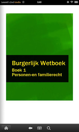 【免費書籍App】Burgerlijk Wetboek (Nederland)-APP點子