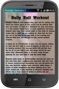 Daily Butt Workout