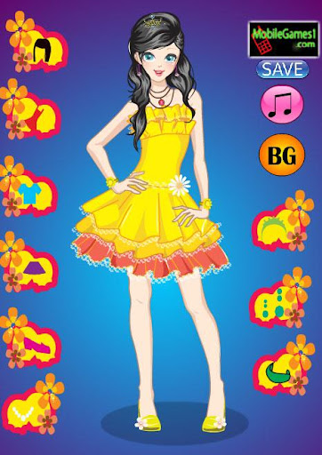 【免費休閒App】Elegant Girl Dress up Game-APP點子