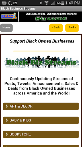 Black Business Streams