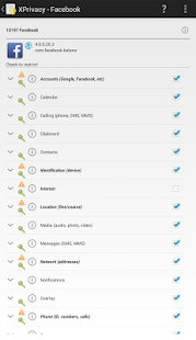 XPrivacy import/export enabler - screenshot thumbnail