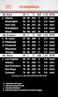 Baseball Pocket Sked - Giants Screenshots 9