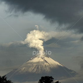 Popocatepet, smoking by Alfredo Garciaferro Macchia - Landscapes Mountains & Hills