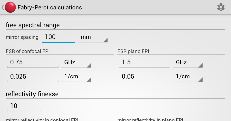 ToptiCalc Optics Calculator AndroidApps auf Google Play