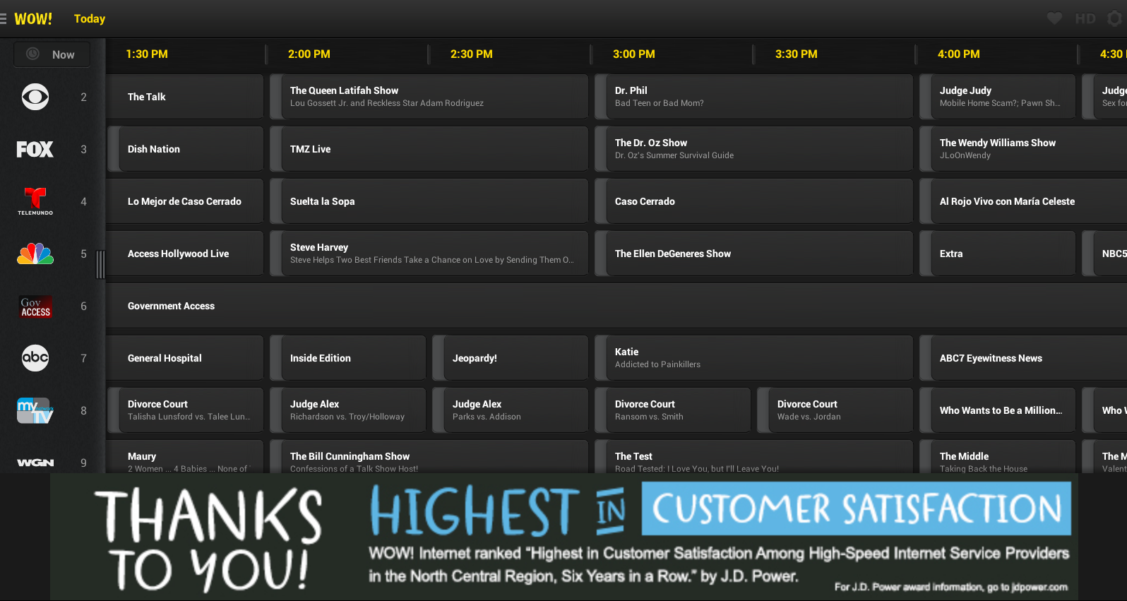 WOW! Ultra TV Android Apps on Google Play