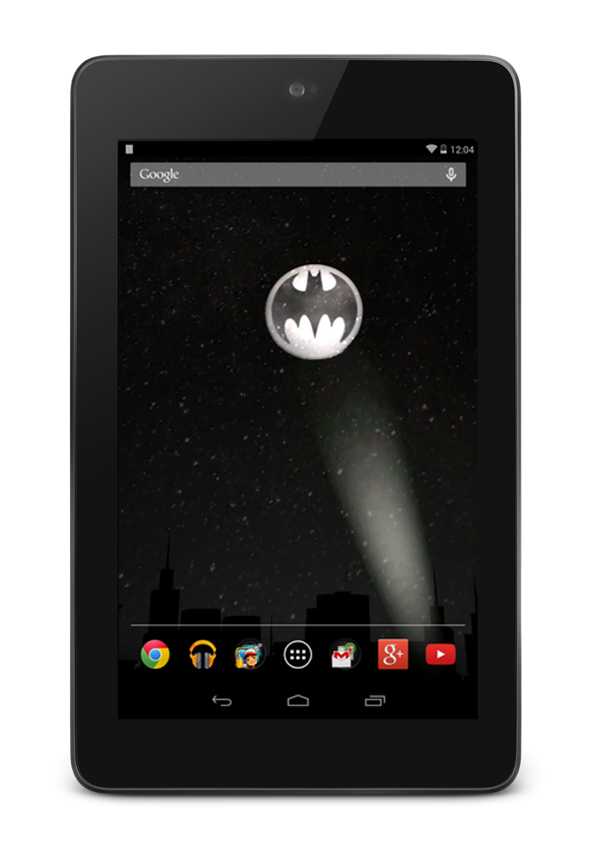 Bat Signal: A 3D LiveWallpaper Screen 3