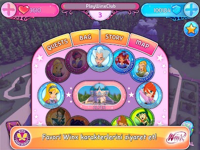  Winx Peri Okulu Sizleri  