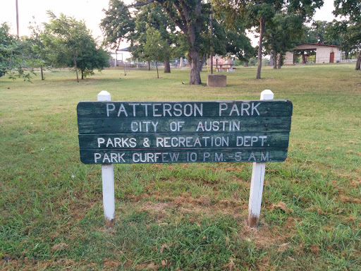 Patterson Park Sign (West)