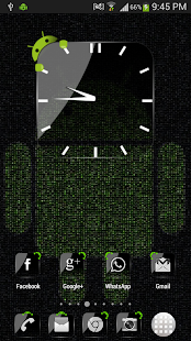 How to install Crystal Black Clock Widget patch 1.7 apk for laptop