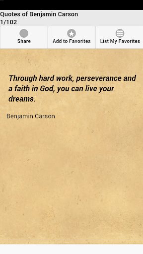 Quotes of Benjamin Carson