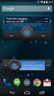 NRGplayer music player - screenshot thumbnail