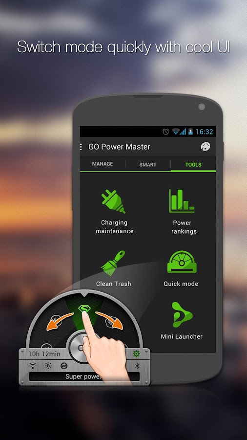 GO Battery Saver & Power Widget Premium v4.31 Apk