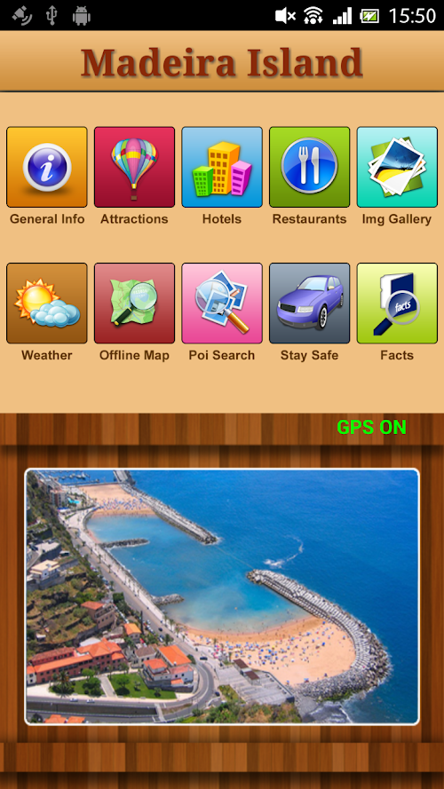 Android application Madeira  Offline Travel Guide screenshort