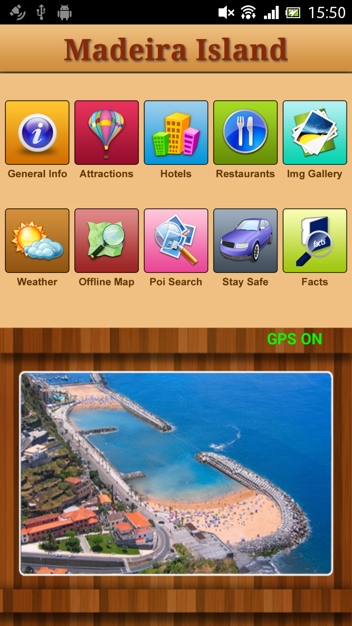 Madeira  Offline Travel Guide Screen 1
