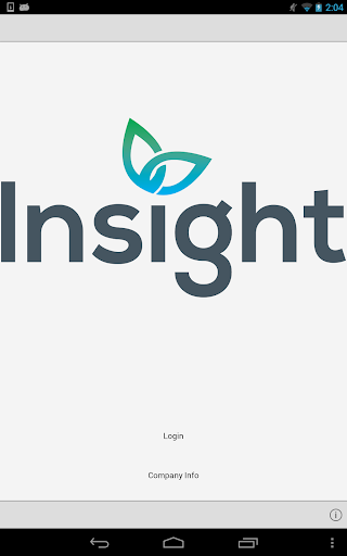 Insight Software Tablet App