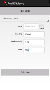 Fuel Efficiency Screenshots 2