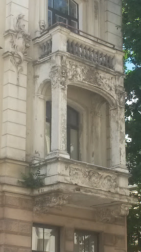 Vīlandes Art Nouveau Balcony