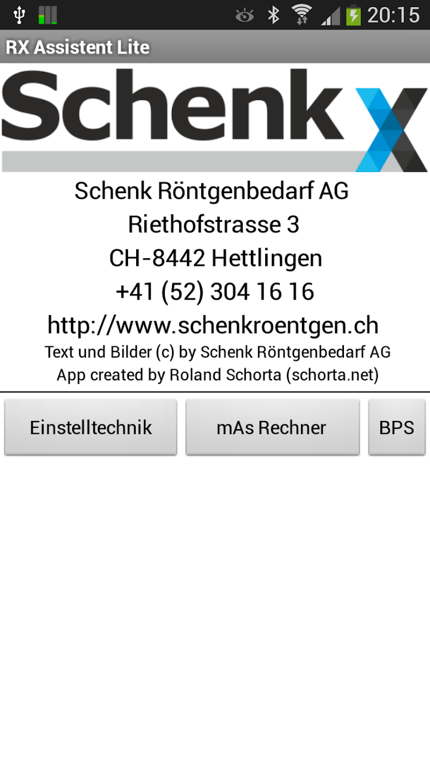 RX Assistent lite Screen 1