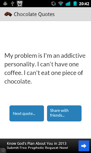 Chocolate quotes
