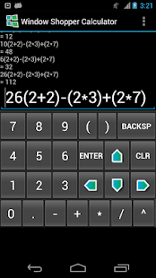 Window Shopper Calculator Screenshots 0