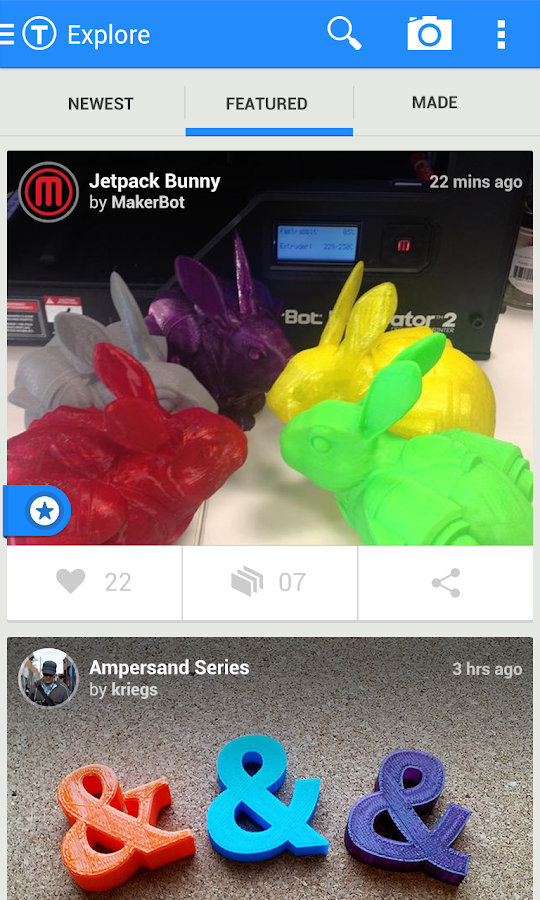    Thingiverse- screenshot  