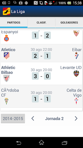 Primera División Liga Española