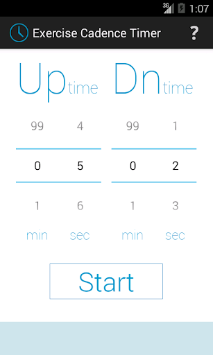Exercise Cadence Timer