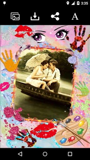 Collage Love Photo Frame