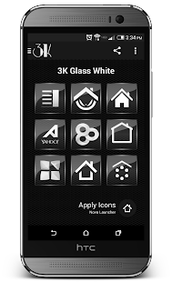How to mod 3K SQR Glass - White Icon Pack 1.15206.1.1 unlimited apk for pc