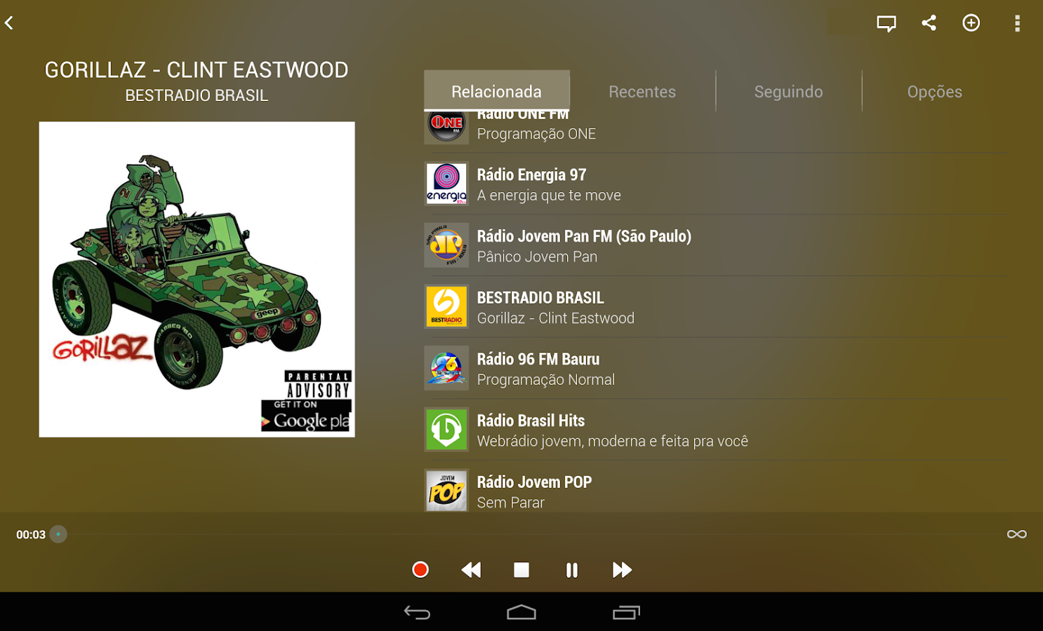 TuneIn Radio Pro - screenshot