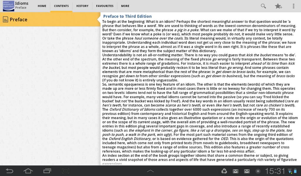 Oxford Dictionary of Idioms TR Android Apps on Google Play