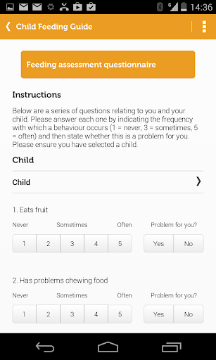 【免費健康App】Child Feeding Guide-APP點子