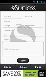 Free My Sunless Pro - Spray Tanning APK for Android