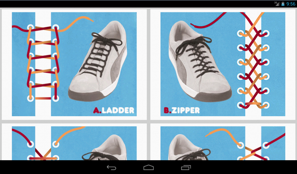 cara sport sepatu tali mengikat Playen Google Android 15 â a Tali Cara Sepatu alkalmazások Mengikat