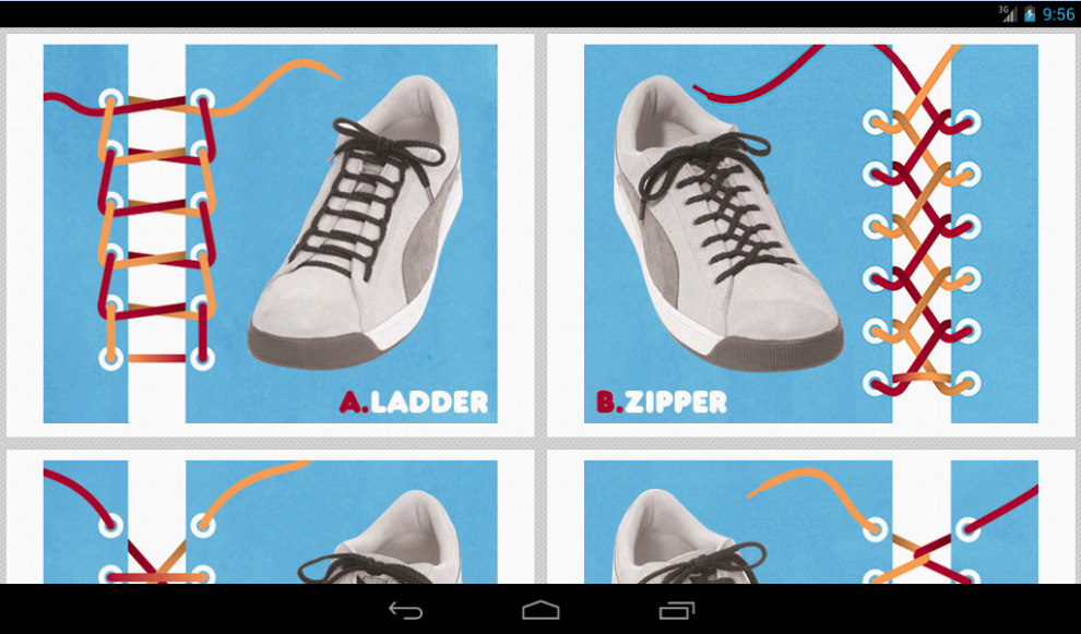 cara sport sepatu tali mengikat Playen Google Android 15 â€“ a Tali Cara Sepatu alkalmazások Mengikat