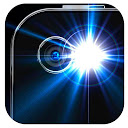 흰색 손전등 mobile app icon