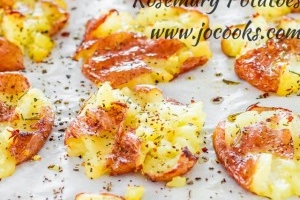 Rosemary Smashed Potatoes