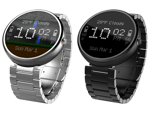 Digital Rain Animated Watches