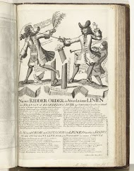 Spotprent op de Franse verliezen in 1711