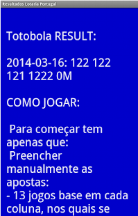 Free Resultados Lotaria Portugal APK